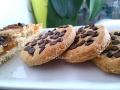 Biscotti di Frolla Vegan con gocce di Cacao