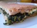 Schiacciata con Ricotta, GIri e Cime di Rapa