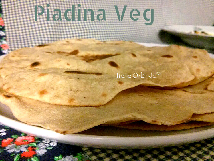 Ricetta delle Piadina Vegan con Farina di Russello o Perciasacchi