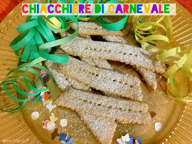 Ricetta delle Dolci Chiacchiere di Carnevale - ricetta Vegan senza Burro e Uova