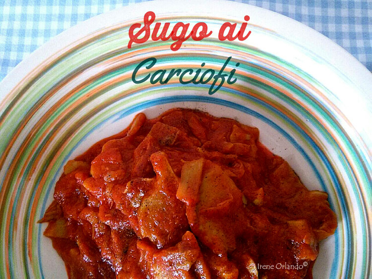 Ricetta del Sugo ai Carciofi Biologici - Ricetta Vegan