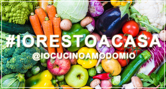 #iorestoacasa cucina vegan contro il coronavirus